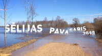 Nedēļas nogale Sēlijā pavasara palu laikā.